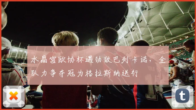 水晶宫欧协杯遇劲敌巴列卡诺，全队力争夺冠为格拉斯纳送行