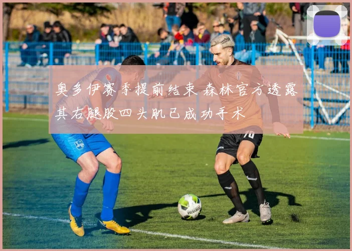 奥多伊赛季提前结束 森林官方透露其右腿股四头肌已成功手术